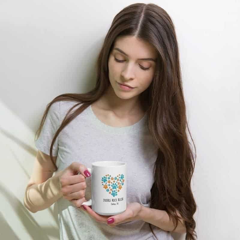 DRR Paws Of Love Coffee Mug - Image 2