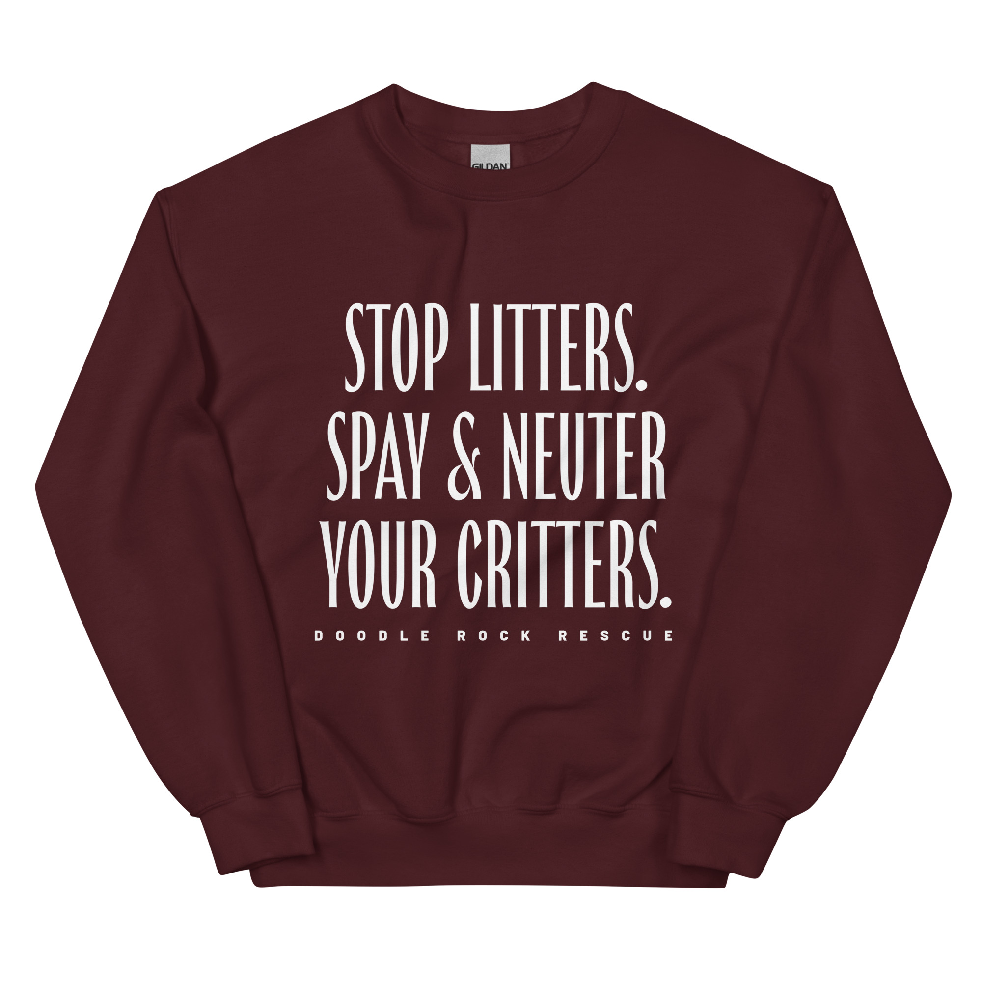 Stop Litters Unisex Sweatshirt - Image 3