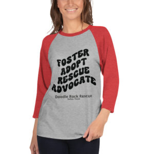Advocate For DRR 3/4 Sleeve Raglan Shirt