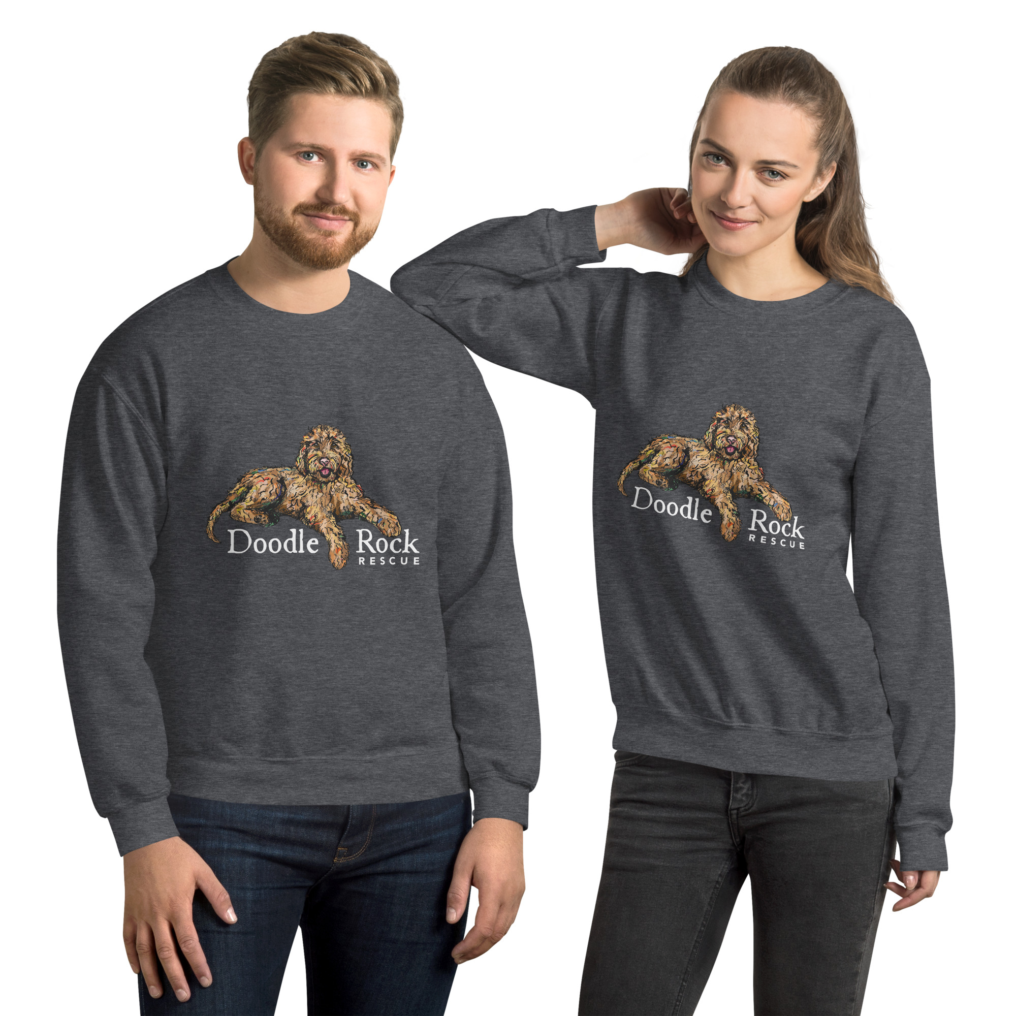 DRR Logo Unisex Sweatshirt - Image 6