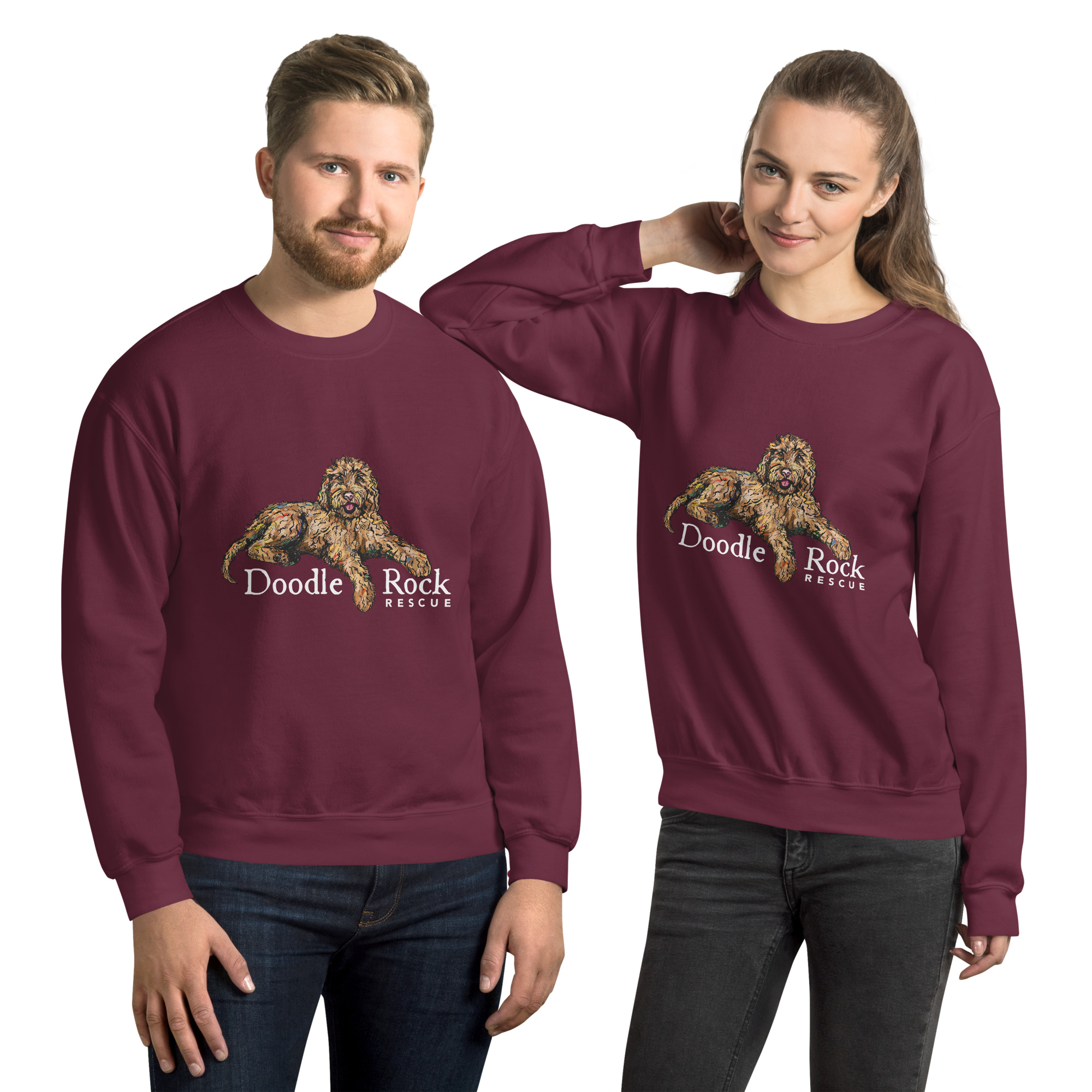 DRR Logo Unisex Sweatshirt - Image 3