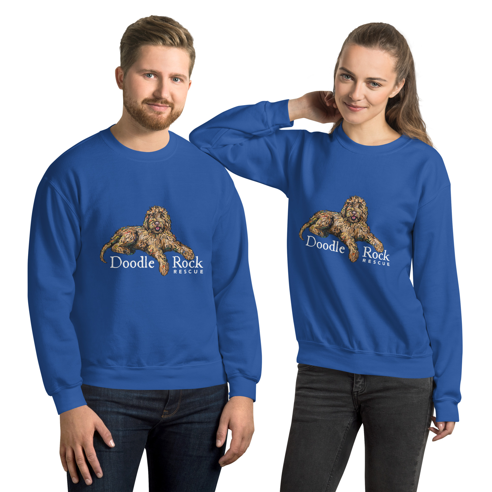 DRR Logo Unisex Sweatshirt - Image 7