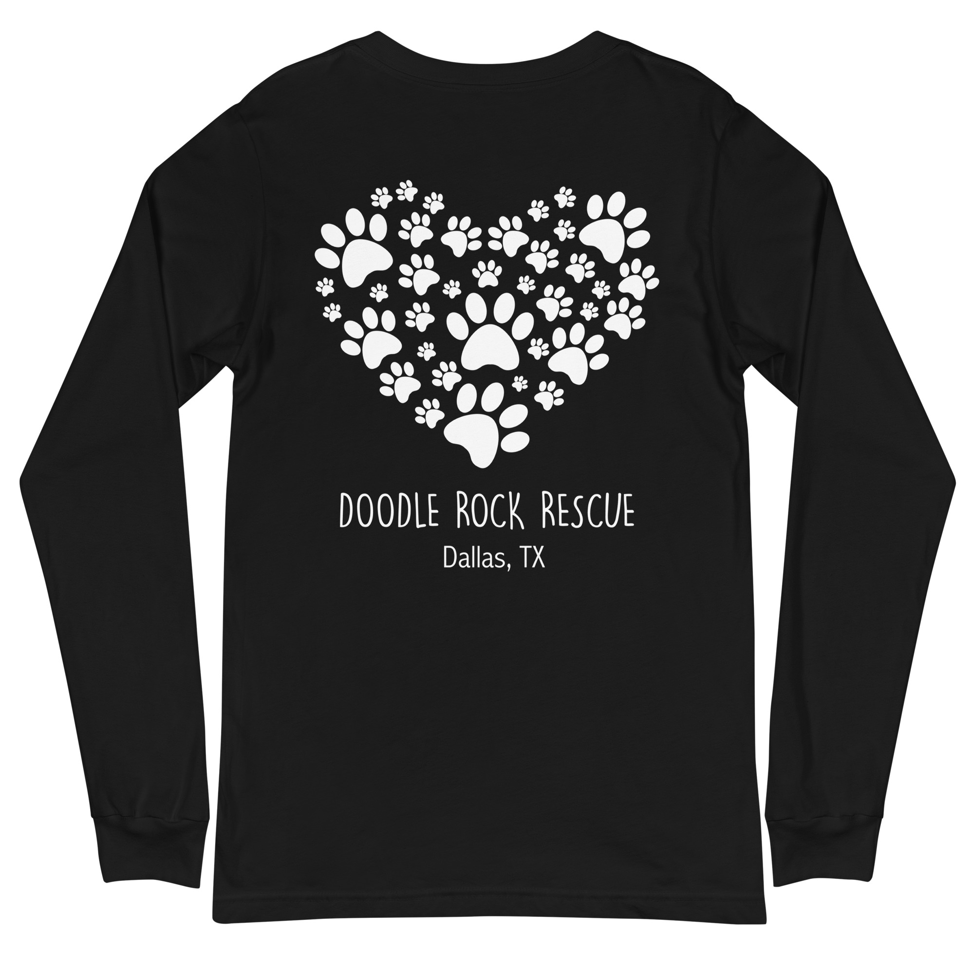 Paws Of Love Unisex Long Sleeve Tee - Image 5
