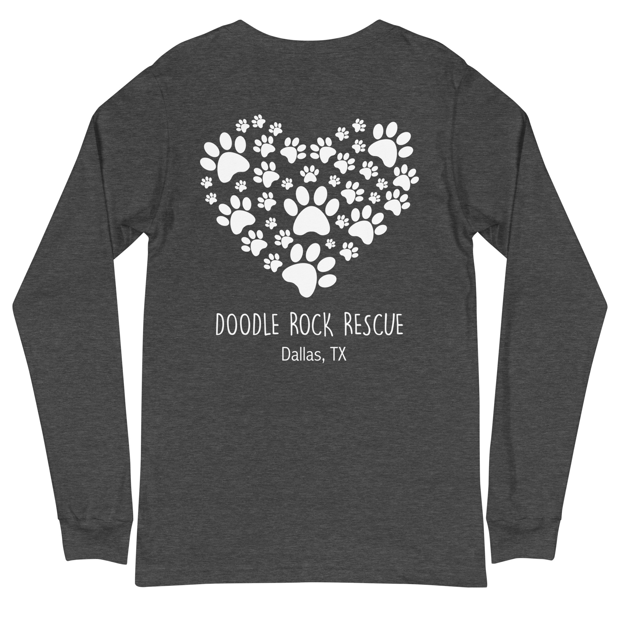 Paws Of Love Unisex Long Sleeve Tee - Image 15