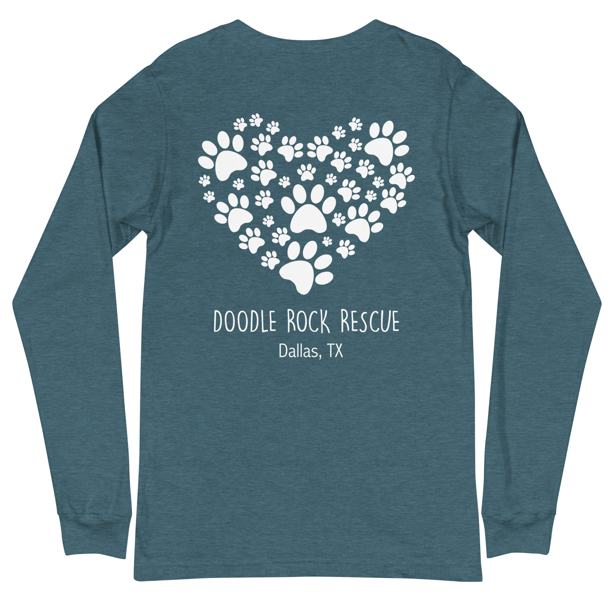 Paws Of Love Unisex Long Sleeve Tee