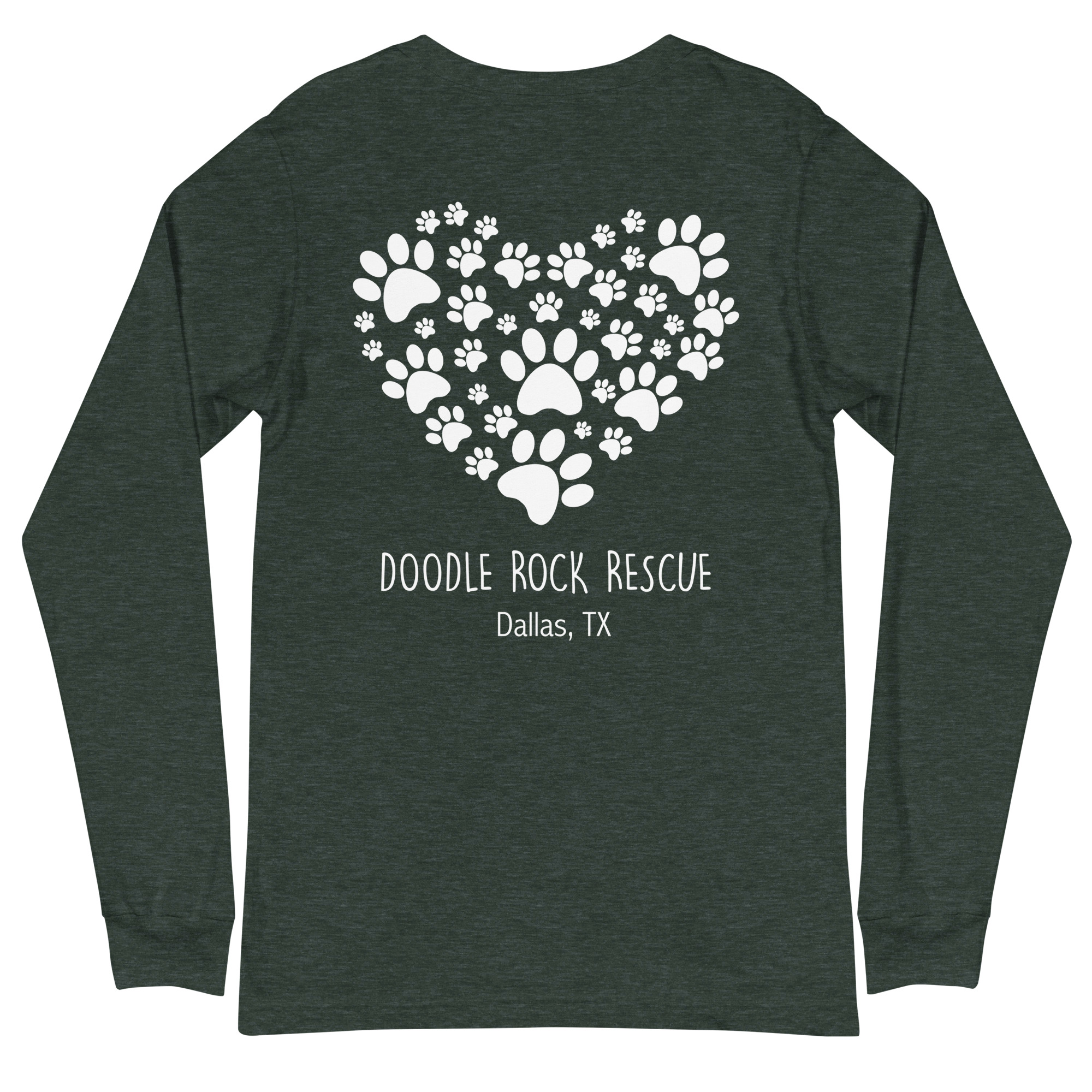 Paws Of Love Unisex Long Sleeve Tee - Image 13
