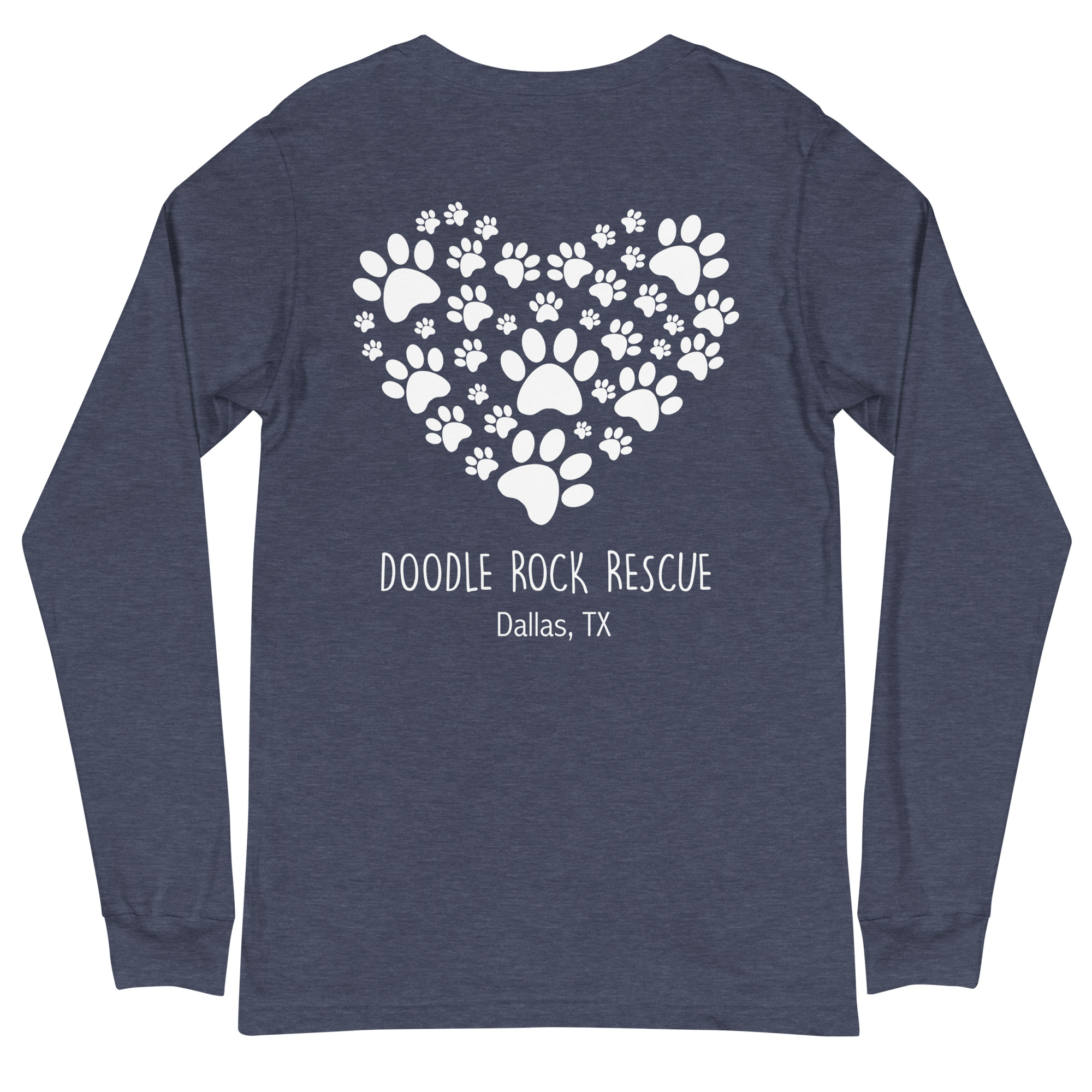 Paws Of Love Unisex Long Sleeve Tee - Image 19