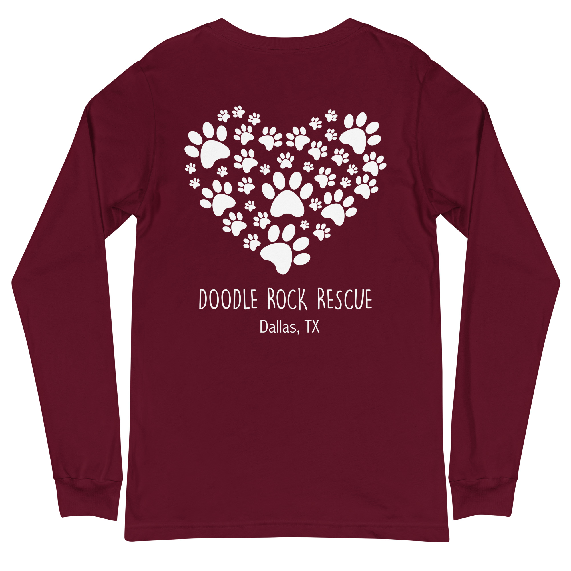 Paws Of Love Unisex Long Sleeve Tee - Image 9