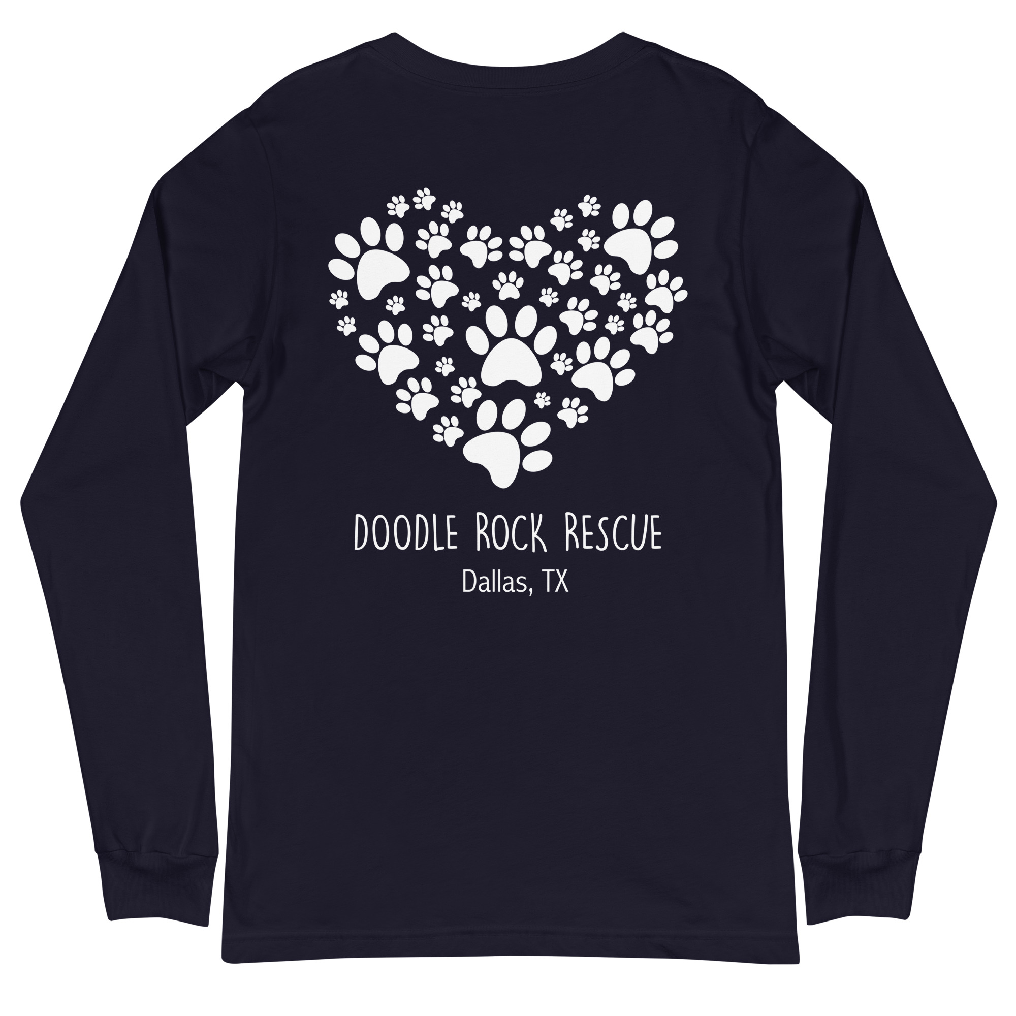 Paws Of Love Unisex Long Sleeve Tee - Image 7