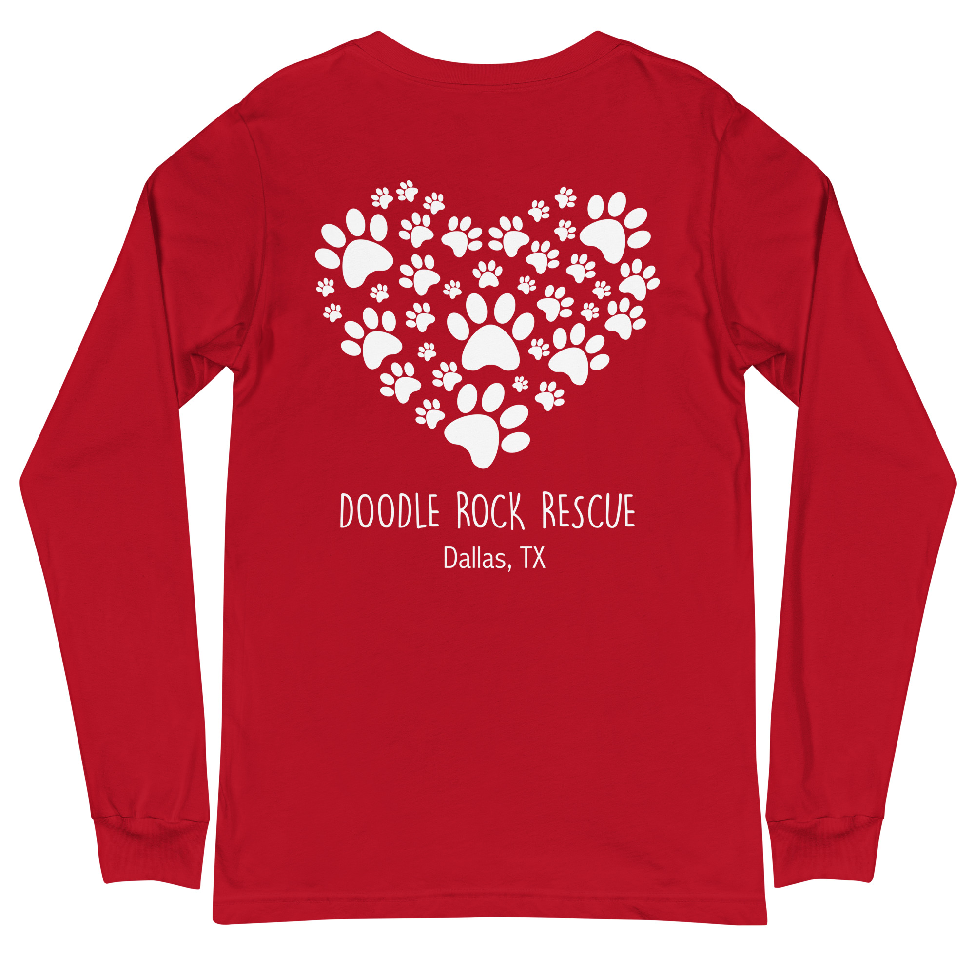 Paws Of Love Unisex Long Sleeve Tee - Image 11