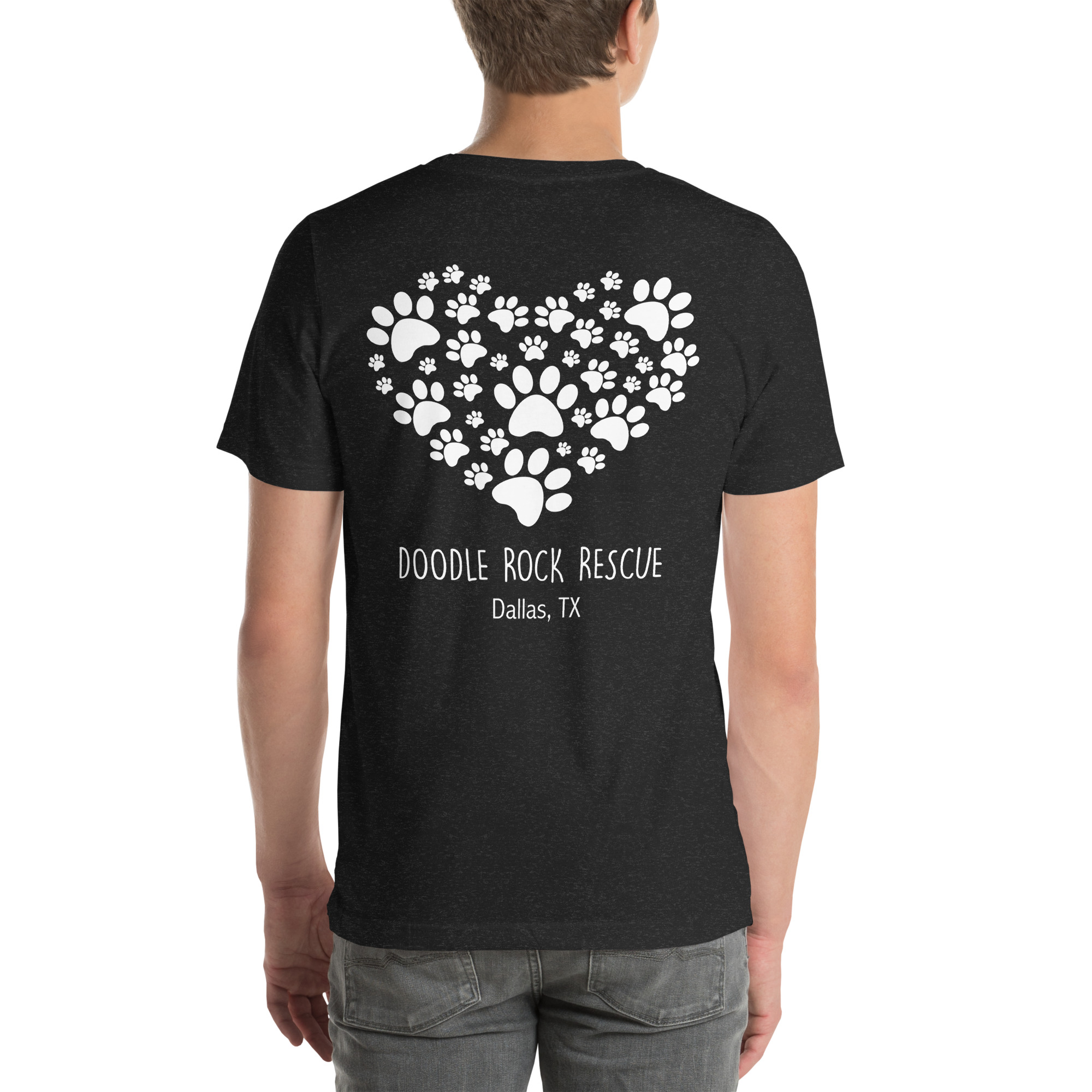 Paws Of Love Unisex T-shirt - Image 3