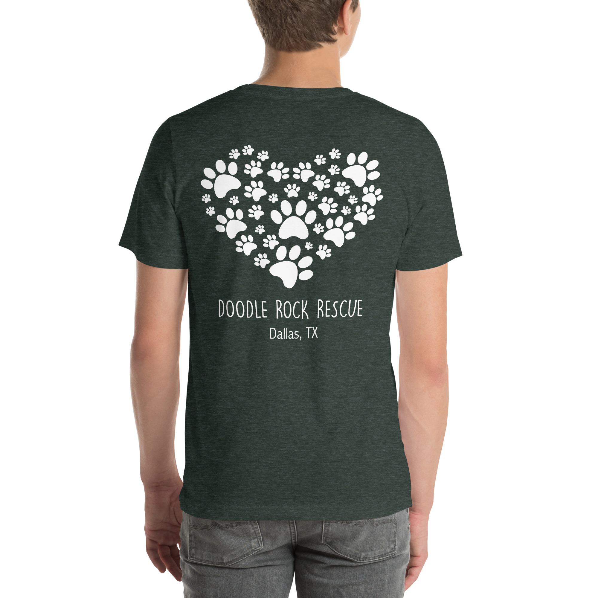 Paws Of Love Unisex T-shirt - Image 8