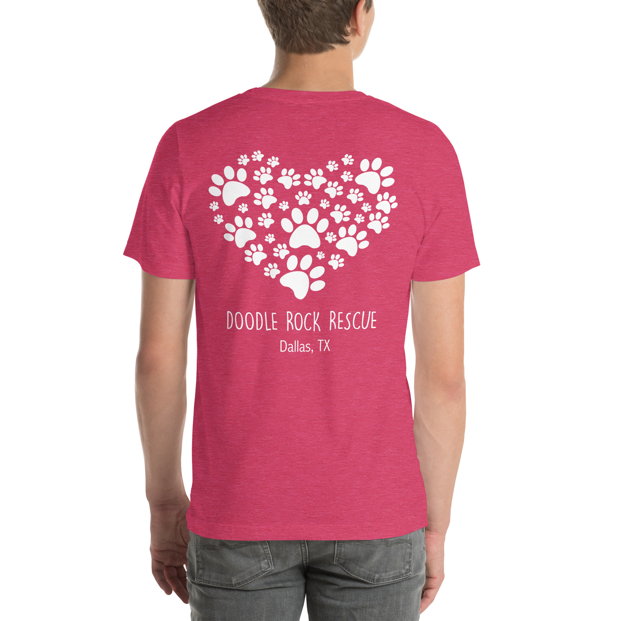 Paws Of Love Unisex T-shirt - Image 16